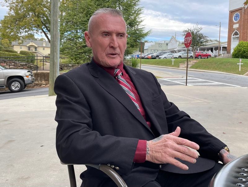 Chester Doles, a former leader of the Ku Klux Klan and the neo-Nazi National Alliance, filed paperwork earlier this year to run for a spot on the Lumpkin County Board of Commissioners in 2022. (Chris Joyner / cjoyner@ajc.com)