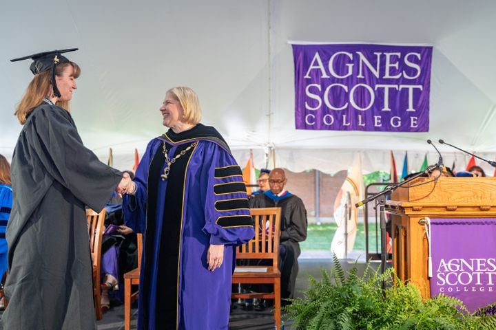 Agnes scott college graduation 2024