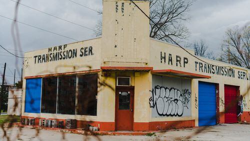 The former Harp Transmission building