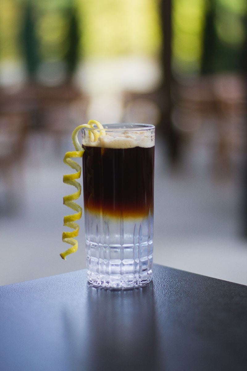 Midnight Magic was created at Mission + Market. The drink blends espresso with tonic and walnut chocolate bitters. 
Contributed by 360 Media Inc./Cora Pursley