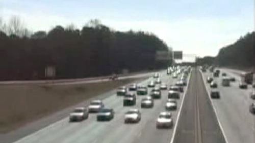 Frame grab from the video "A Meditation on the Speed Limit" by a group of Georgia State students. From "A Meditation on the Speed Limit"/AJC File