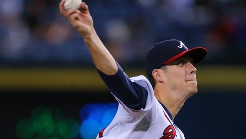 Matt Wisler was recalled from Triple-A Wednesday, pitched two innings Wednesday night against the Astros, and was optioned back to Triple-A on Thursday, (Curtis Compton/AJC file photo)