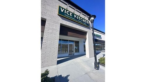 The exterior of Vice Kitchen, a butcher and retail shop in Johns Creek. / Courtesy of Vice Kitchen