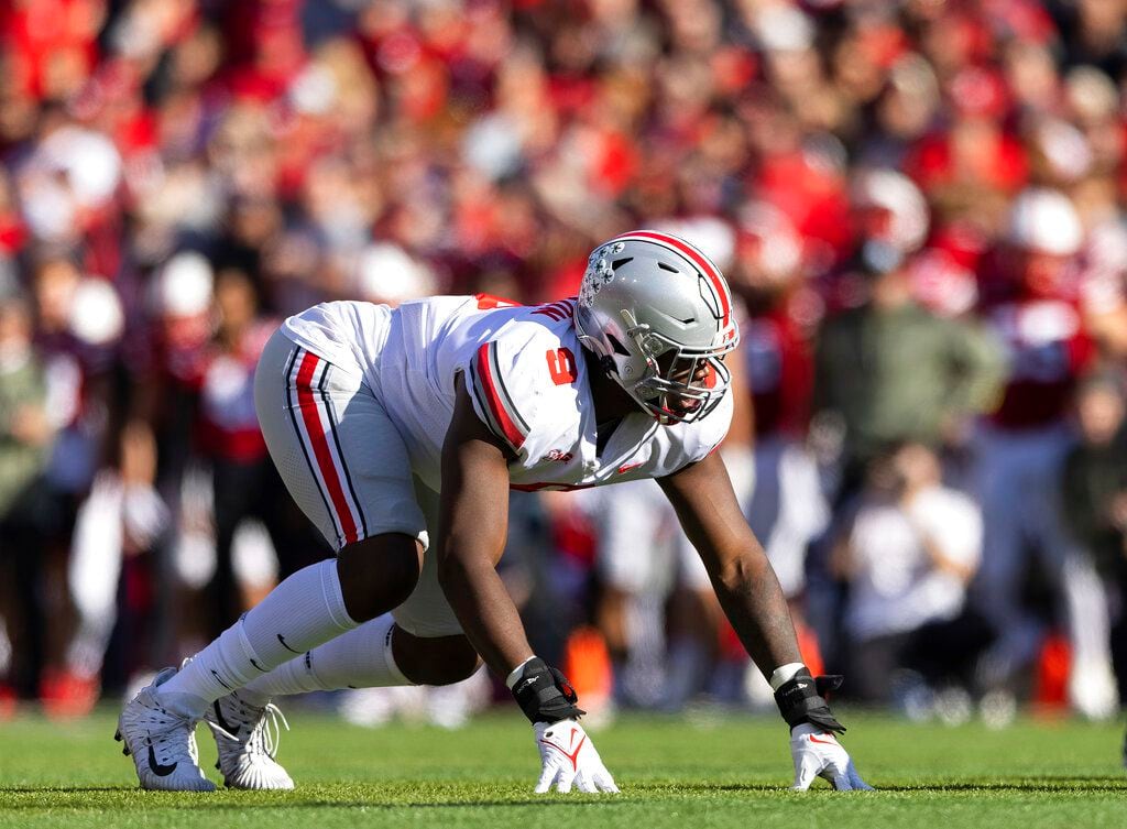 Falcons draft Ohio State EDGE Zach Harrison in third round