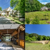 Featured just outside of Atlanta in the town of Milton, this massive mansion comes with its own ranch and its own vineyard.

Courtesy of Interluxe Auctions