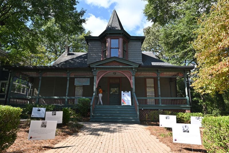 As was the intent of the founder of Hammonds House, the late Dr. Otis T. Hammonds, the mansion is a home for art by Black and African creators past and present. Hyosub Shin / Hyosub.Shin@ajc.com
