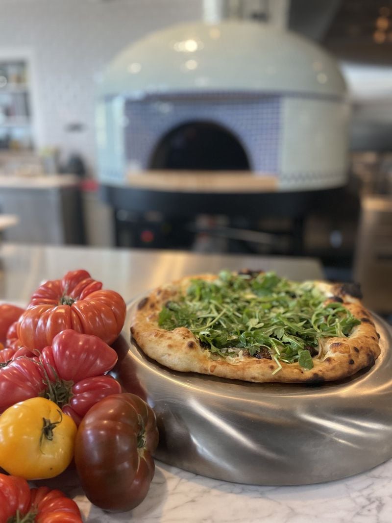 Pomodoro Bella's offerings include the Fig Pear Pizza.
(Courtesy of Via Failla)