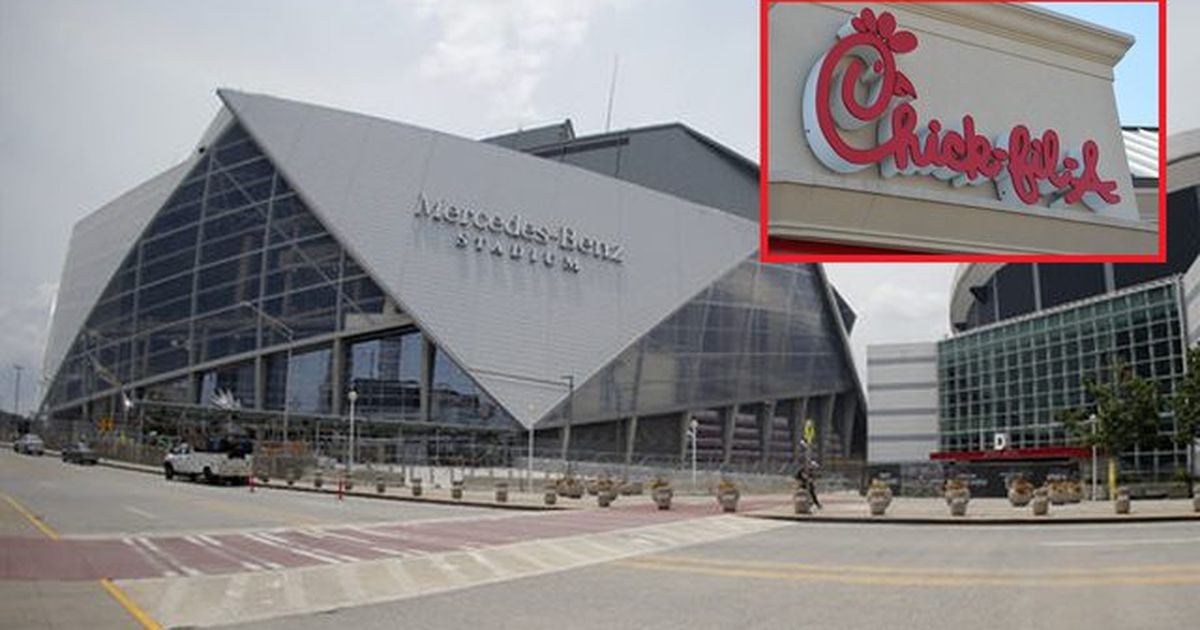 Chick-fil-A Mercedes-Benz Stadium Atlanta closed