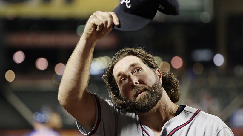 R.A. Dickey discusses season with Braves and retirement decision