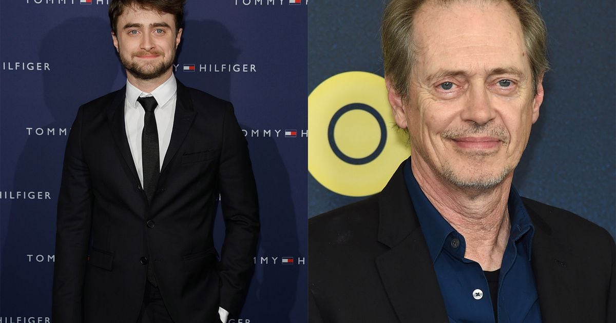 TBS s Miracle Workers Steve Buscemi Daniel Radcliffe shooting