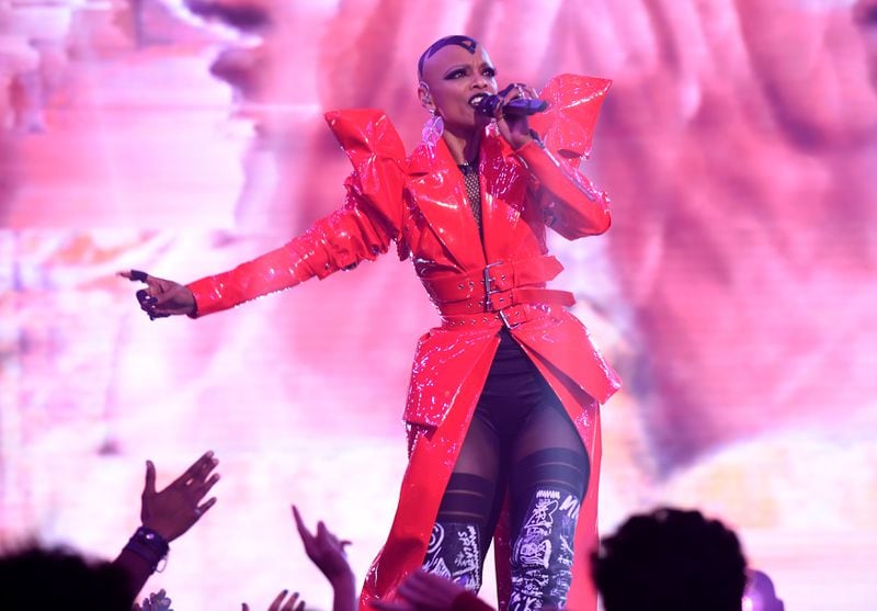 THE FOUR: BATTLE FOR STARDOM: Contestant Sheraya J performs in the "The Finale" Season Two finale episode of THE FOUR: BATTLE FOR STARDOM airing Thursday, August 2 (8:00-10:00 PM ET/PT) on FOX. CR: Ray Mickshaw / FOX. Â© 2018 FOX Broadcasting Co.