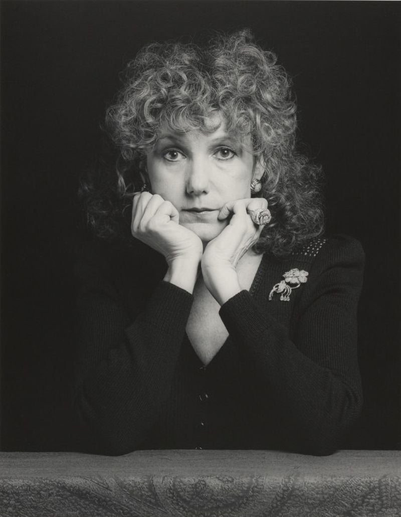 Atlanta gallerist Fay Gold is photographed here by Robert Mapplethorpe, an artist she represented in Atlanta and whose work she promoted. Photo: Robert Mapplethorpe