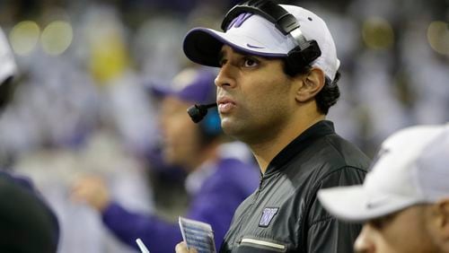 Bush Hamdan was the Washington wide receivers coach.