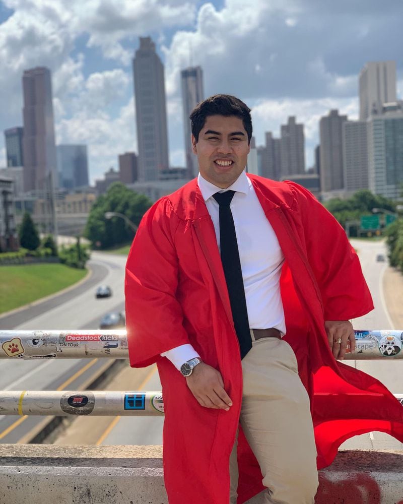 Augustine Jimenez of Forest Park graduated from Boston University in 2020 and has about $4,500 in student loan debt. (Courtesy of Augustine Jimenez)
