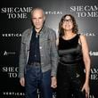 FILE - Writer-director Rebecca Miller, right, and husband Daniel Day-Lewis attend a special screening of "She Came to Me" at Metrograph, Oct. 3, 2023, in New York. (Evan Agostini/Invision/AP, File)