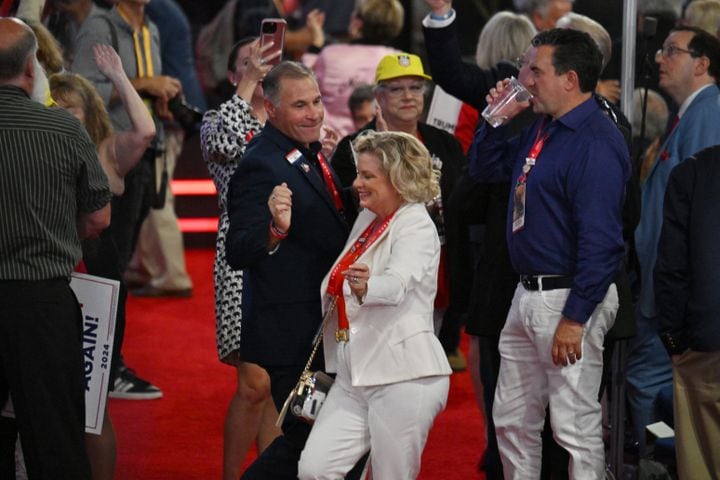 Day 1 Georgia delegates at RNC