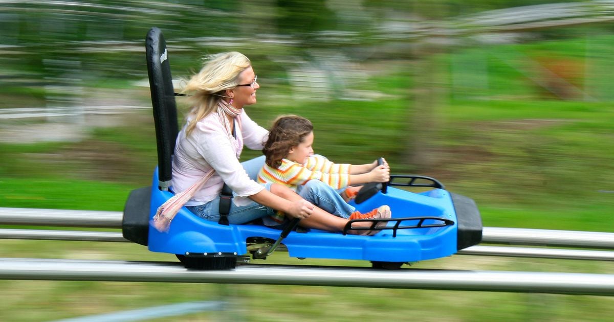 Alpine coaster in Helen is just two hours north of Atlanta