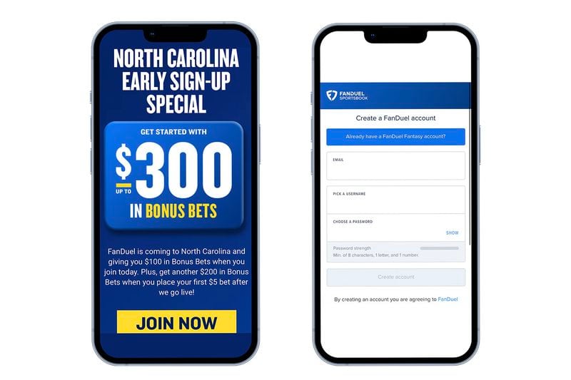 FanDuel North Carolina Promo Code: Claim $200 in bonus bets guaranteed