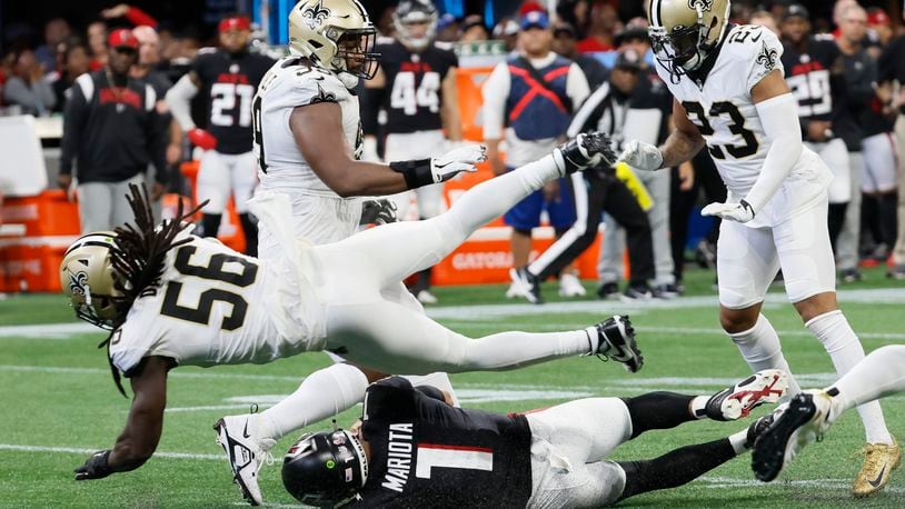 Final Falcons snap counts from a season-ending loss to the Saints