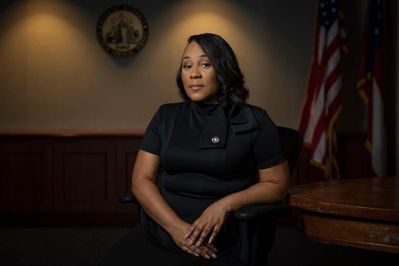 Fulton County District Attorney Fani Willis says that bills being considered by Georgia lawmakers aimed at prosecutors are racist. (Audra Melton/The New York Times)