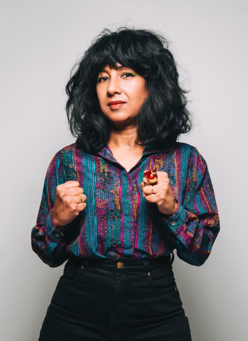 "There’s just a lot of myself going on in these tracks,” says Shonali Bhowmik of "One Machine at a Time." She performs at an album release party at Star Community Bar on  Friday, August 23.