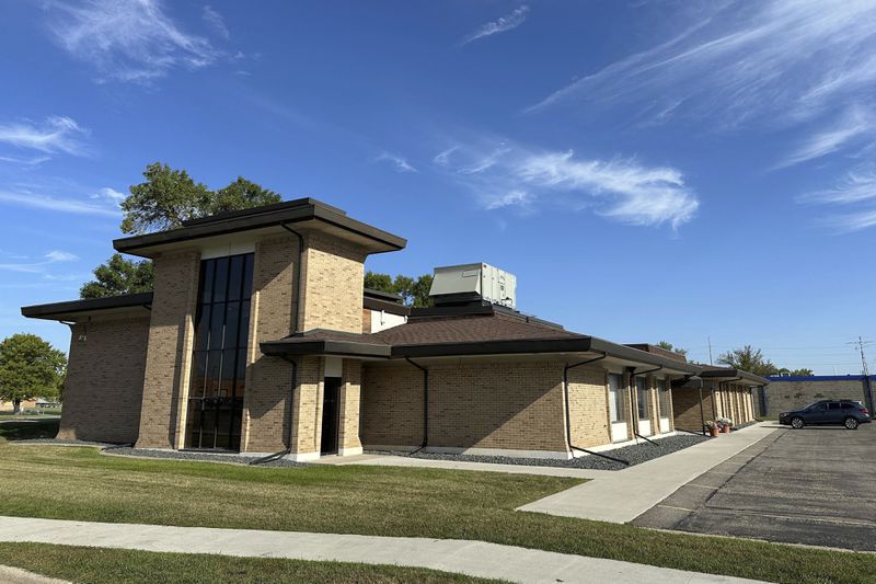 The Red River Women’s Clinic in Moorhead, Minn., is seen Aug. 12, 2024. (AP Photo/Jack Dura)