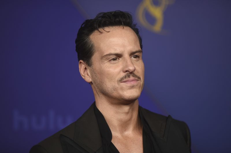 Andrew Scott arrives at the 76th Primetime Emmy Awards on Sunday, Sept. 15, 2024, at the Peacock Theater in Los Angeles. (Photo by Richard Shotwell/Invision/AP)