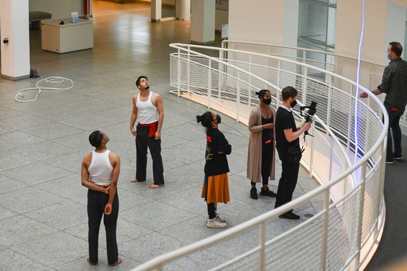 ADAMA and the High Museum of Art collaborated on the Permanent Project to highlight works by artists of African descent in the High's collection with dance, film and music.
(Courtesy of ADAMA)