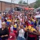 Members of the Venezuelan community gather in Duluth on Sunday, July 28, 2024. (Photo provided by Adrián Albarran)