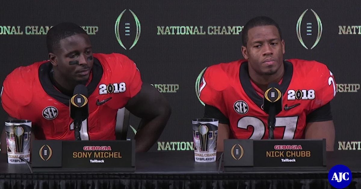 NFL Draft 2018: Nick Chubb and Sony Michel from Georgia are a historic duo  