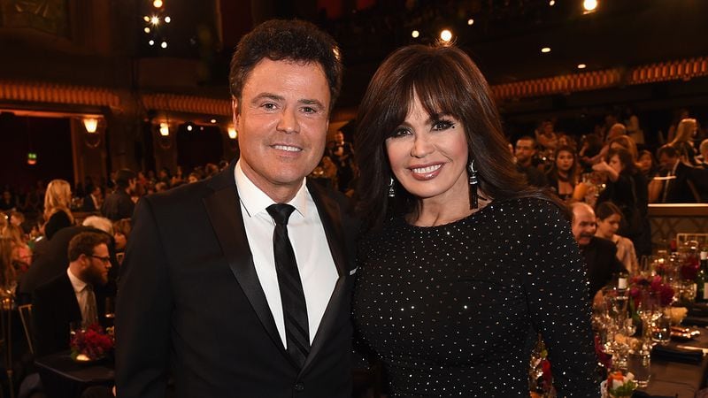 Singers Donny Osmond (L) and Marie Osmond will end their Las Vegas residency in  November 2019.