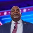 North Carolina Lt. Gov. Mark Robinson, the Republican nominee for governor, at the 2024 Conservative Political Action Conference. (Dominic Gwinn/Zuma Press Wire/TNS)