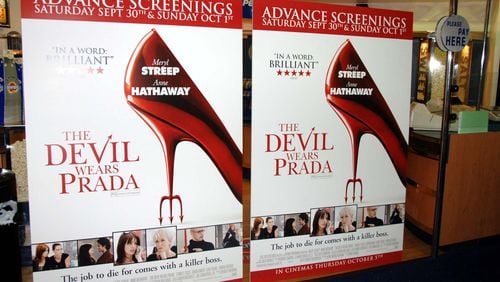 Atmosphere during "The Devil Wears Prada" - Charity Gala Screening - Inside Arrivals at Odeon West End in London, Great Britain. (Photo by Jon Furniss/WireImage)