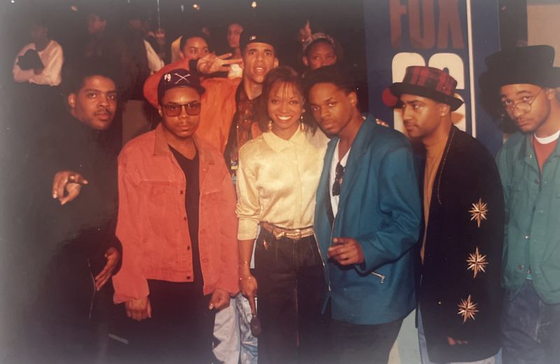 Mint Condition performed at Atlanta Jams in the early '90s. Courtesy of Carol Blackman