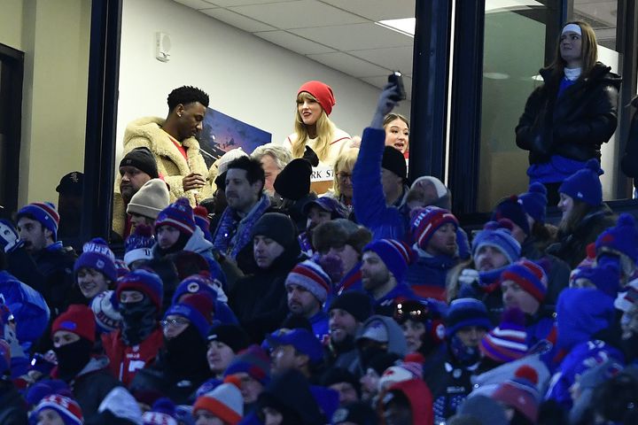 Taylor swift at Chiefs games