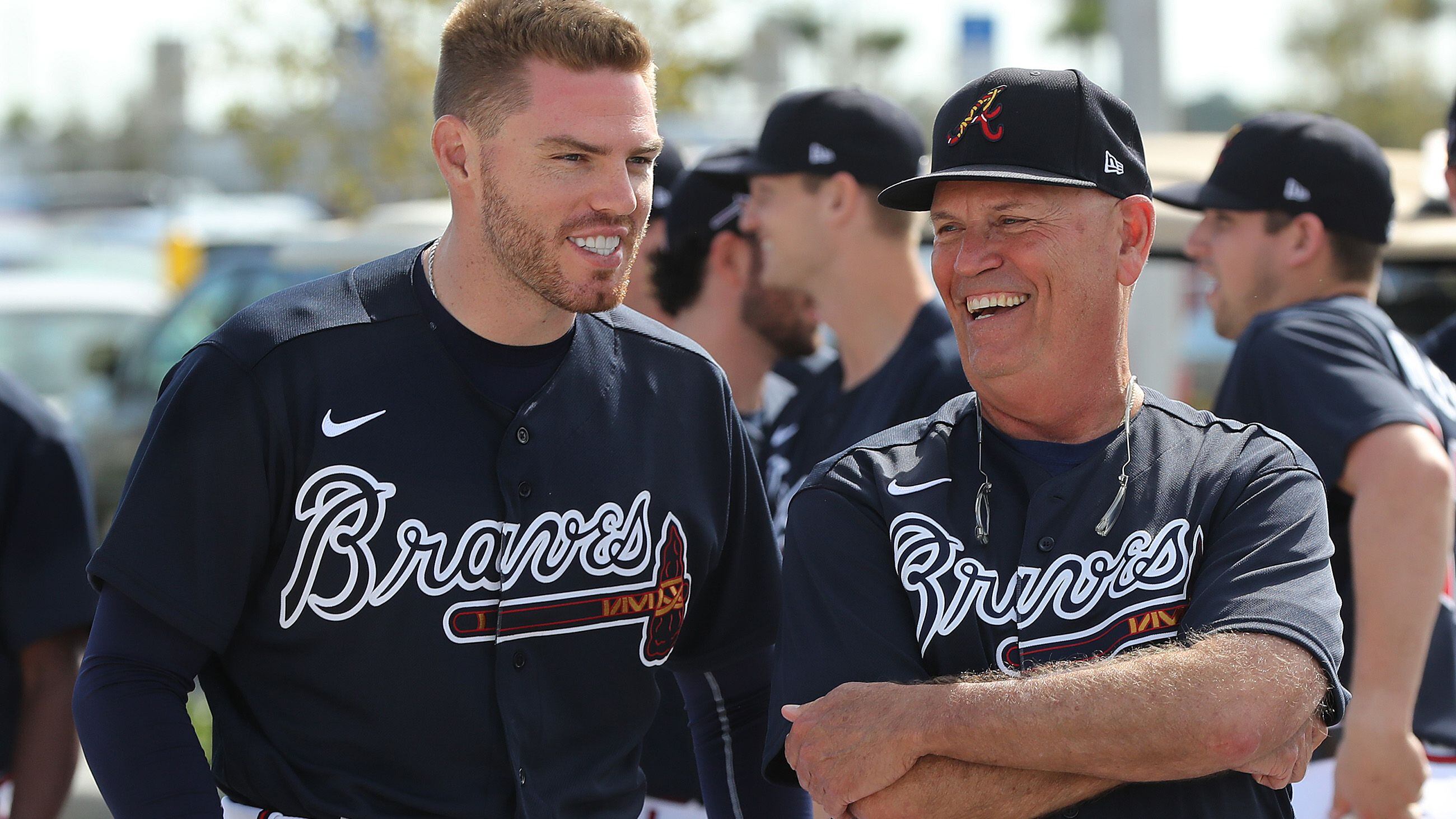 Atlanta players toast Brian Snitker after 'Braves lifer' gets 500th win as  manager - The Athletic