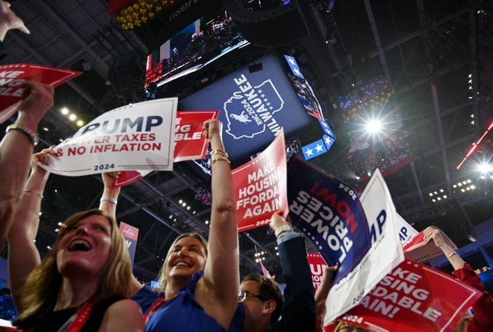 Day 1 Georgia delegates at RNC