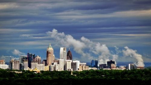 Partly cloudy skies are expected through the afternoon, though Deon said there will be plenty of sun. Atlanta will reach a high of 80 degrees by around 5 p.m.