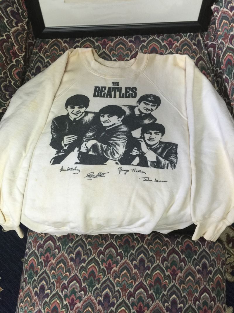 Beth Erwin shared a photo of a piece of Beatles memorabilia from 1965.