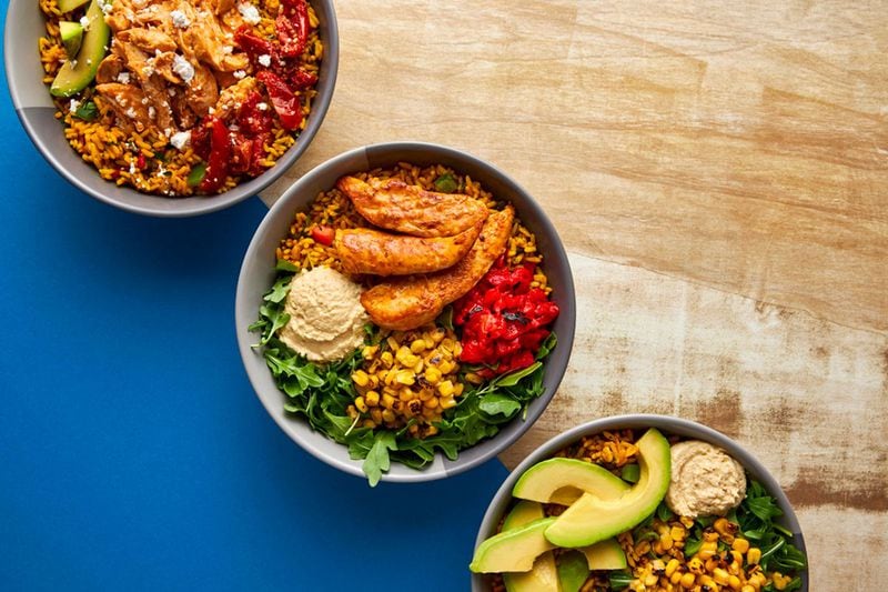 Nando's Peri-Peri Chicken features bowls, salads, wraps and other items made with the chicken. / Courtesy of Nando's Peri-Peri Chicken