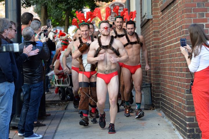 2014 Santa Speedo Run