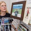 Sharon Winkler looks at photos of her son Alex in her Atlanta home. Winkler is among a group of parents and others fighting what they believes are out-of-control social media sites, memes, and comments that are doing harm to children. In 2017, Winkler's son Alex committed suicide after turning to social media for empathy and advice over a recent break-up with his girlfriend. PHIL SKINNER FOR THE ATLANTA JOURNAL-CONSTITUTION