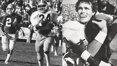 Other top QBs might not have the big passing numbers while playing in more run-first offenses, but made their mark by winning. Buck Belue passed for 1,314 yards and 11 touchdowns in 1980 - 92 of those yards on a famous catch and run by Lindsay Scott against Florida.