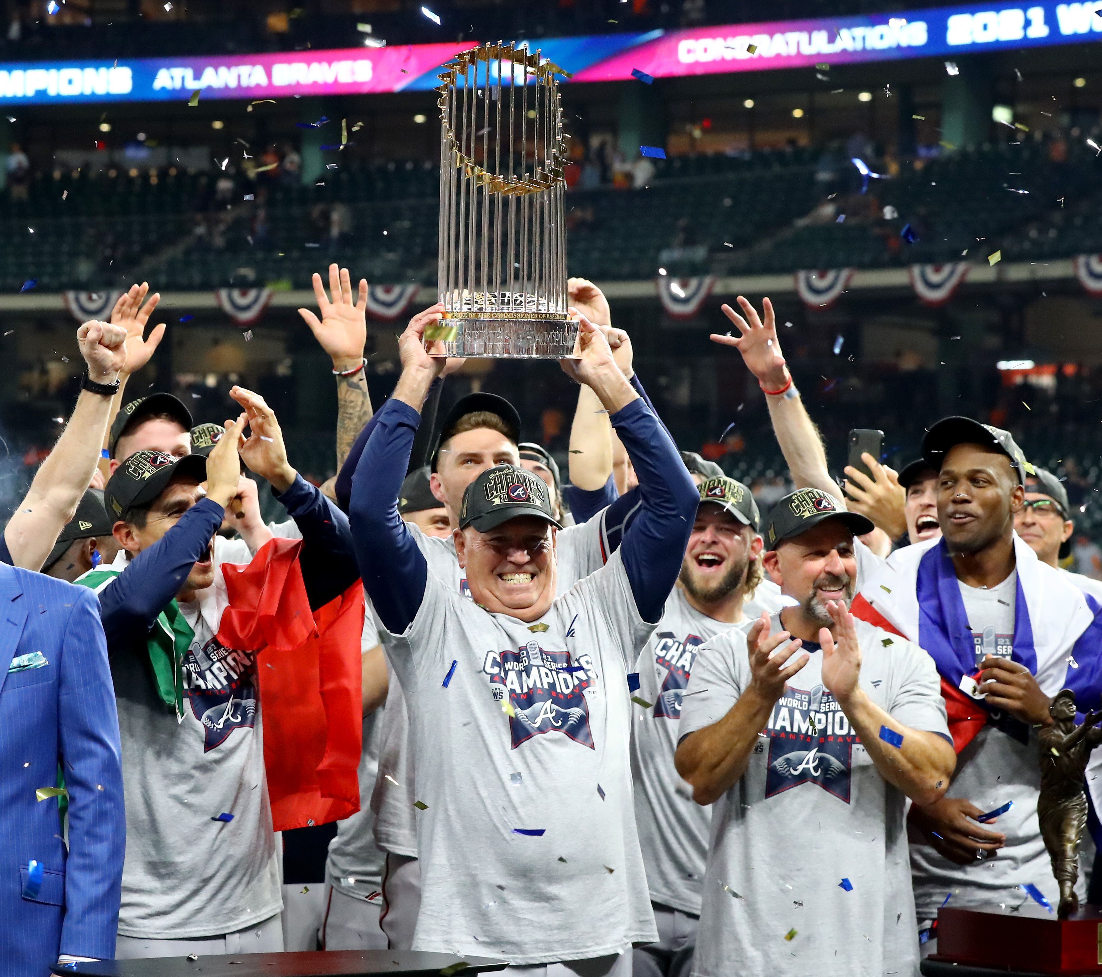 The Atlanta Braves Were Under .500 in August. Now They're World Series  Champions. - WSJ