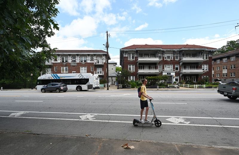 The building that houses the Atlanta Transitional Center is nearly 100 years old.