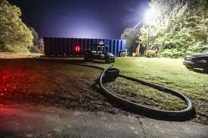 chemical plant fire in Conyers