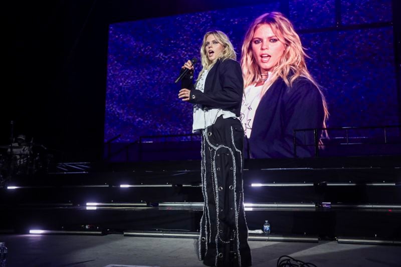 Singer-songwriter Renee Rapp performs during the All Things Go Music Festival on Saturday, Sept. 28, 2024, at Forest Hills Stadium in Forest Hills, N.Y. (Photo by Andy Kropa/Invision/AP)