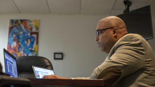 Clayton County Schools Superintendent Morcease Beasley will hold a YouTube Live on Tuesday to address academics, COVID-19. (Alyssa Pointer / Alyssa.Pointer@ajc.com)