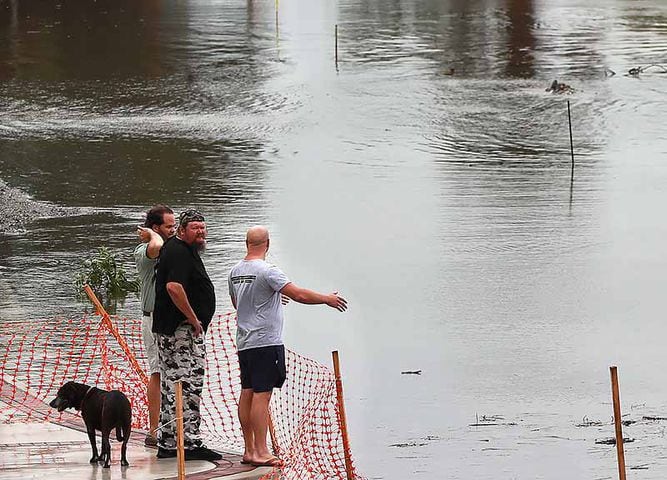 PHOTOS: Hurricane Dorian’s outer bands reach South Georgia