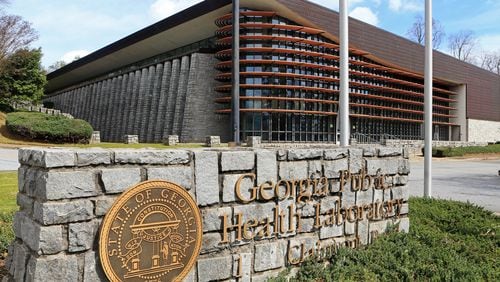 The Georgia Public Health Laboratory moved into a new headquarters on Clairmont Road in Decatur in the 1990s. The lab was founded in 1905 in the basement of the state Capitol. CHRISTINA MATACOTTA/FOR THE AJC